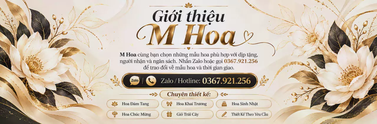 Ảnh bìa Shop hoa tươi Xã Vĩnh Hải Cần Thơ - Chọn hoa theo câu chuyện của bạn